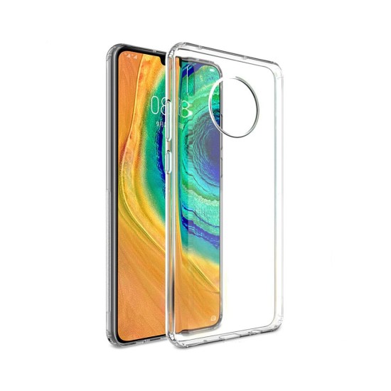 Capa de Silicone 360º para Huawei Mate 30 Pro Transparente